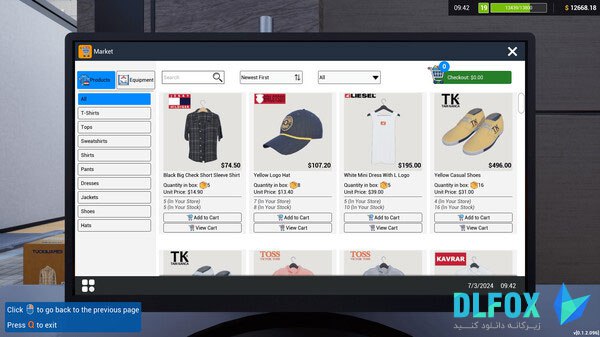 دانلود نسخه فشرده بازی Retail Company Simulator برای PC