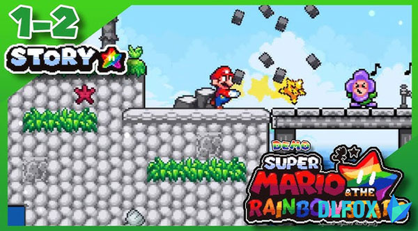 دانلود نسخه فشرده بازی Super Mario and the Rainbow Stars برای PC