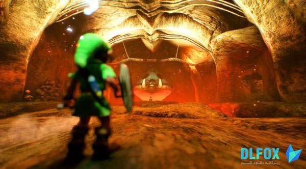 دانلود نسخه فشرده بازی The Legend of Zelda: Ocarina of Time Dodongo’s Cavern Remake برای PC