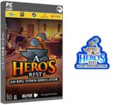 دانلود نسخه فشرده بازی A Hero’s Rest An RPG Town Simulator برای PC