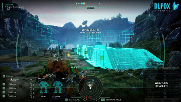 دانلود نسخه فشرده بازی MechWarrior 5: Clans برای PC