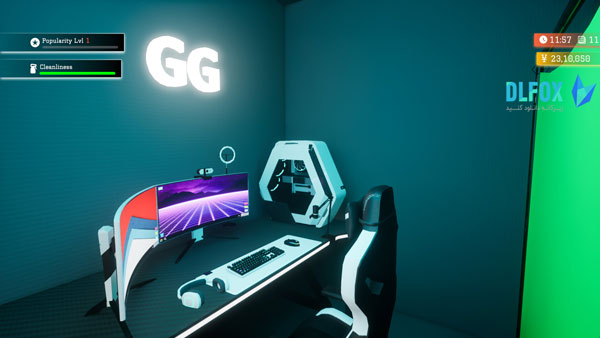 دانلود نسخه فشرده بازی Gaming Cafe Simulator برای PC