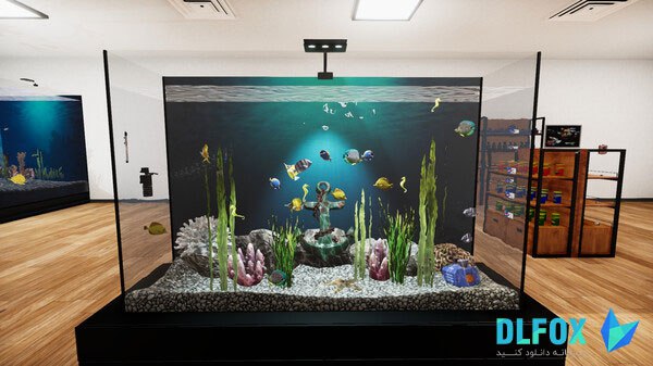 دانلود نسخه فشرده بازی Aquarist Aquatic Supermarket برای PC