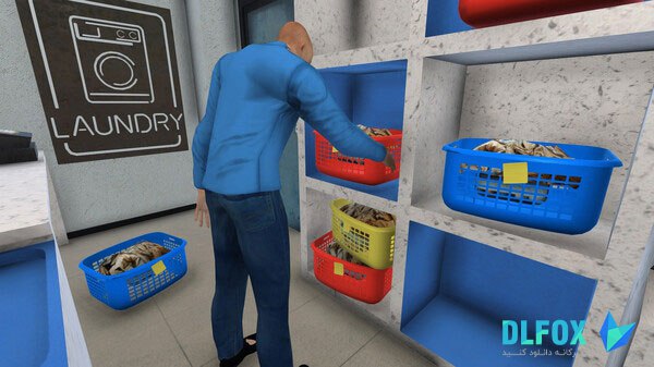 دانلود نسخه فشرده بازی Laundry Store Simulator برای PC