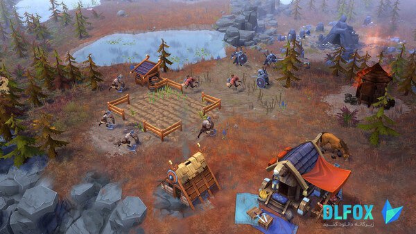 دانلود نسخه فشرده بازی Northgard Hafgufa Clan of the Turtle برای PC