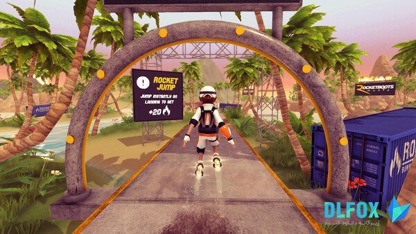 دانلود نسخه فشرده بازی Rocket Boots Mania برای PC