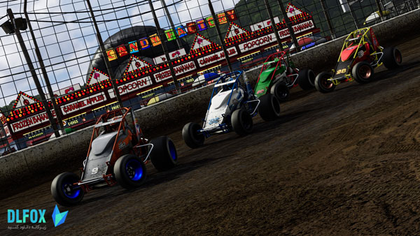 دانلود نسخه فشرده بازی World of Outlaws: Dirt Racing 24 Gold Edition برای PC