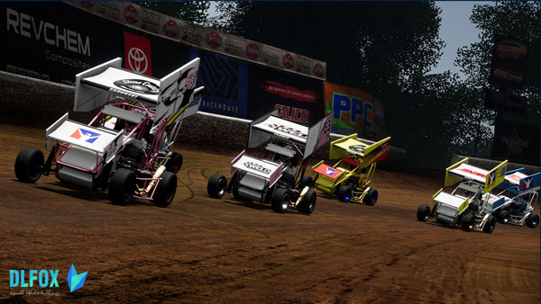 دانلود نسخه فشرده بازی World of Outlaws: Dirt Racing 24 Gold Edition برای PC