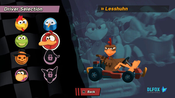 دانلود نسخه فشرده بازی Moorhuhn Kart 4 برای PC