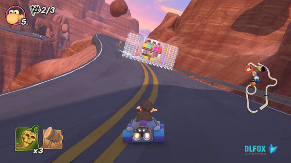 دانلود نسخه فشرده بازی Moorhuhn Kart 4 برای PC