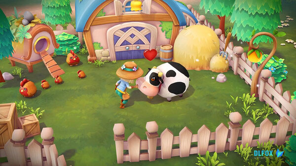 دانلود نسخه فشرده بازی Sugardew Island Your cozy farm shop برای PC