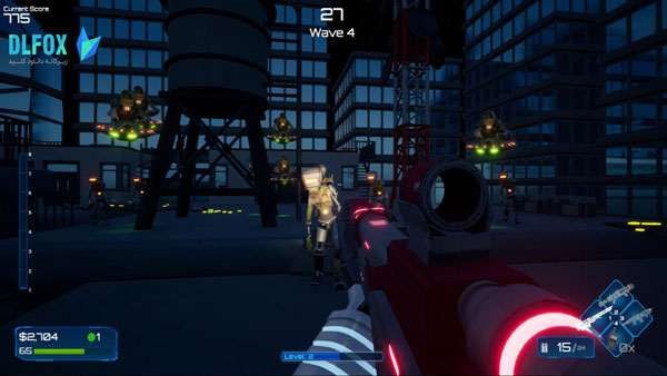 دانلود نسخه فشرده بازی Zombots: Invasion برای PC