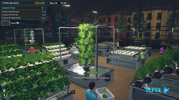 دانلود نسخه فشرده بازی Hydroponics Farm And Store Simulator برای PC