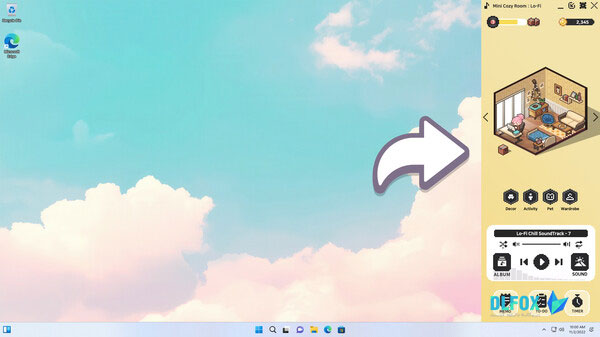 دانلود نسخه فشرده بازی Mini Cozy Room Lo-Fi برای PC