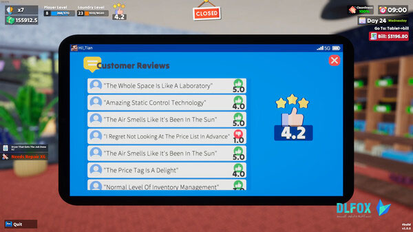 دانلود نسخه فشرده بازی Laundry And Supermarket Simulator برای PC