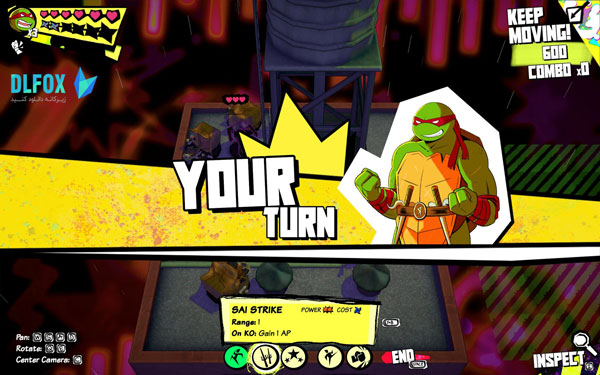 دانلود نسخه فشرده بازی Teenage Mutant Ninja Turtles: Tactical Takedown برای PC