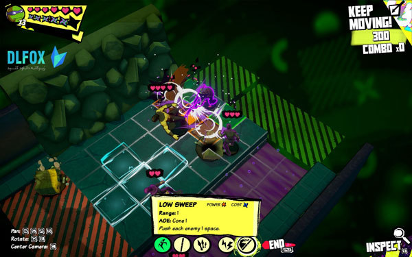 دانلود نسخه فشرده بازی Teenage Mutant Ninja Turtles: Tactical Takedown برای PC