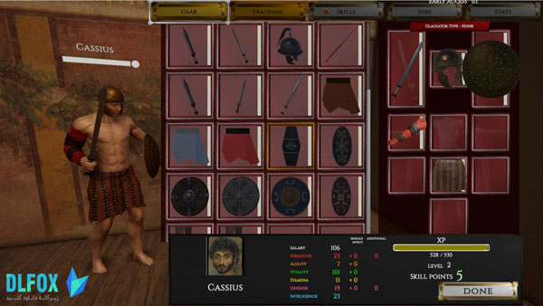 دانلود نسخه فشرده بازی CRIXUS: Life of free Gladiator برای PC