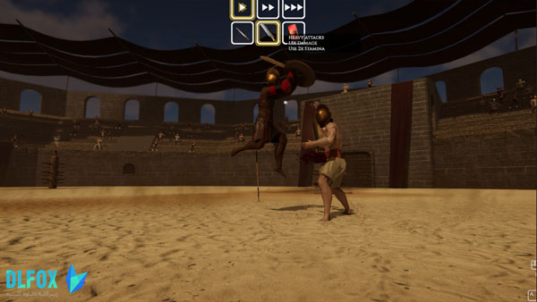 دانلود نسخه فشرده بازی CRIXUS: Life of free Gladiator برای PC