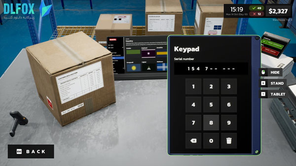 دانلود نسخه فشرده بازی parcel simulator برای PC