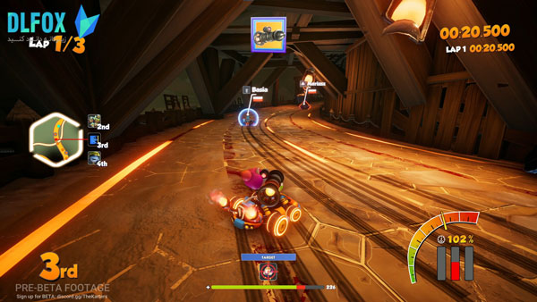 دانلود نسخه فشرده بازی The Karters 2: Turbo Charged برای PC