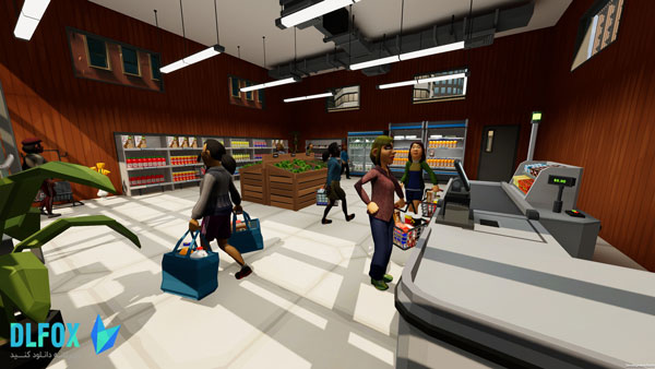 دانلود نسخه فشرده بازی Grocery Store Tycoon برای PC