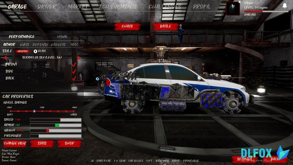 دانلود نسخه فشرده بازی Chaos on Wheels برای PC