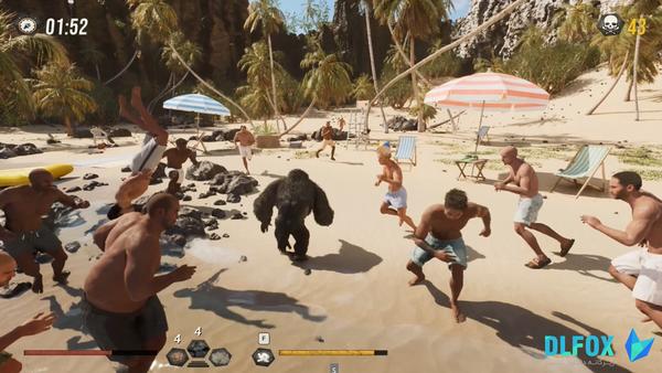 دانلود نسخه فشرده بازی Gorilla Vs 100 Men برای PC