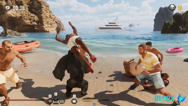 دانلود نسخه فشرده بازی Gorilla Vs 100 Men برای PC