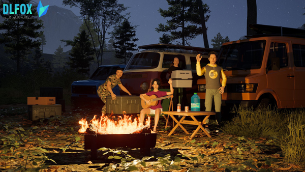 دانلود نسخه فشرده بازی Caravanners: Co-op Open World Camping برای PC