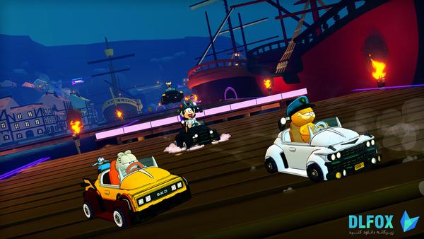 دانلود نسخه فشرده بازی Garfield Kart 2 All You Can Drift برای PC