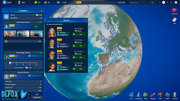 دانلود نسخه فشرده بازی Global Magnates: Shipping Tycoon برای PC