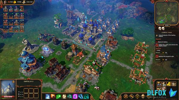 دانلود نسخه فشرده بازی Lessaria Fantasy Kingdom Sim برای PC