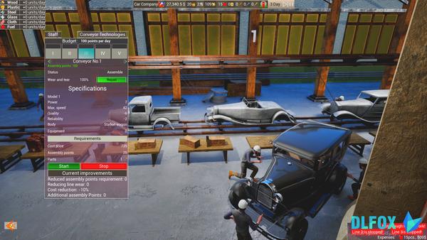 دانلود نسخه فشرده بازی Car Factory Empire برای PC