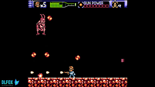 دانلود نسخه فشرده بازی Angry Video Game Nerd 8-bit برای PC