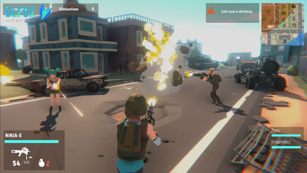 دانلود نسخه فشرده بازی Polygon Bit Battle Royale برای PC