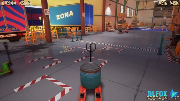 دانلود نسخه فشرده بازی Pallet Jack Racing برای PC