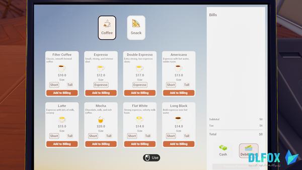 دانلود نسخه فشرده بازی The Roast Coffee Shop Simulator برای PC