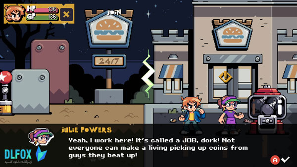 دانلود نسخه فشرده بازی Scott Pilgrim EX برای PC