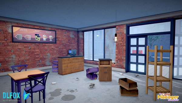 دانلود نسخه فشرده بازی My Café Manager Simulator برای PC