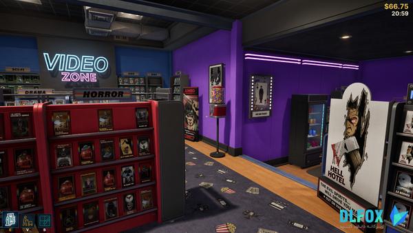 دانلود نسخه فشرده بازی Retro Rewind Video Store Simulator برای PC