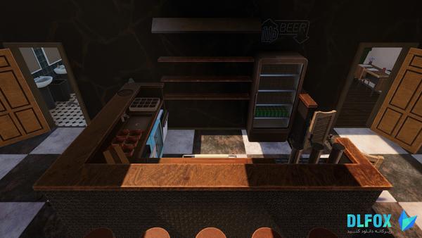 دانلود نسخه فشرده بازی under the disco lights 80’s bar simulator برای PC
