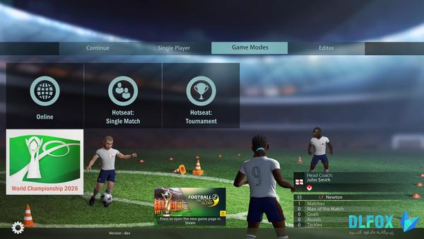 دانلود نسخه فشرده بازی Football Tactics And Glory World Championship برای PC