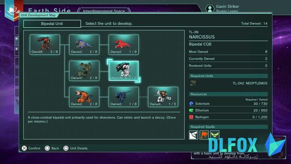 دانلود نسخه فشرده بازی R-Type Tactics I and II Cosmos برای PC