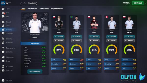 دانلود نسخه فشرده بازی Esports Manager 2026 برای PC