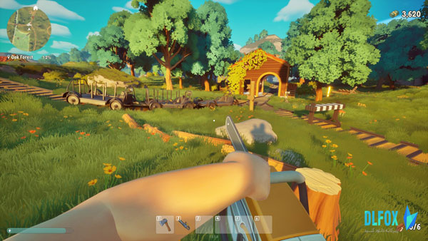 دانلود نسخه فشرده بازی A Game About Chopping Trees برای PC