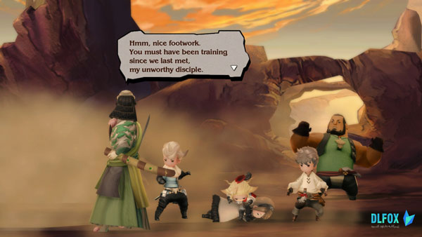 دانلود نسخه فشرده بازی BRAVELY DEFAULT FLYING FAIRY HD Remaster برای PC