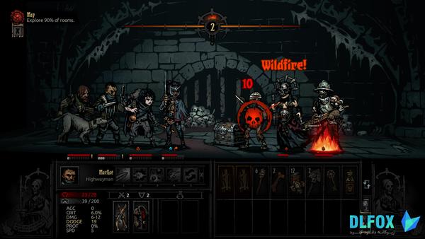 دانلود نسخه فشرده بازی Darkest Dungeon The Fires Edge برای PC